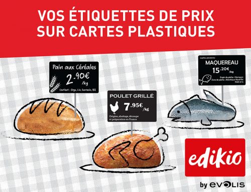 Solutions d&rsquo;étiquettes de prix tout-en-un sur carte plastique